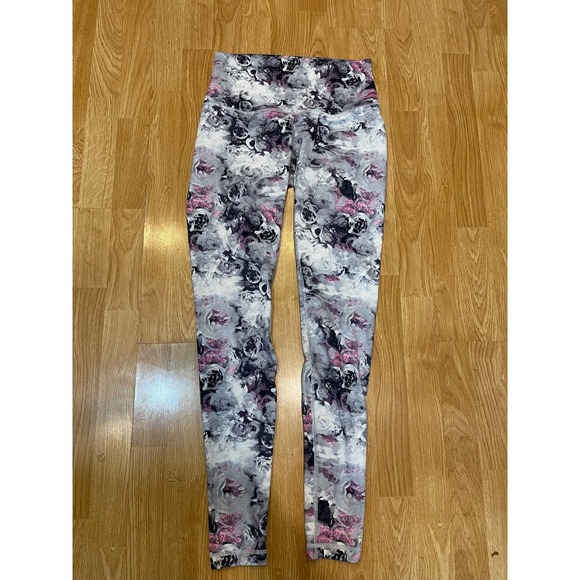 Lululemon Wunder Under Pant Luon (Roll Down) Moody Mirage print - Picture 1 of 6